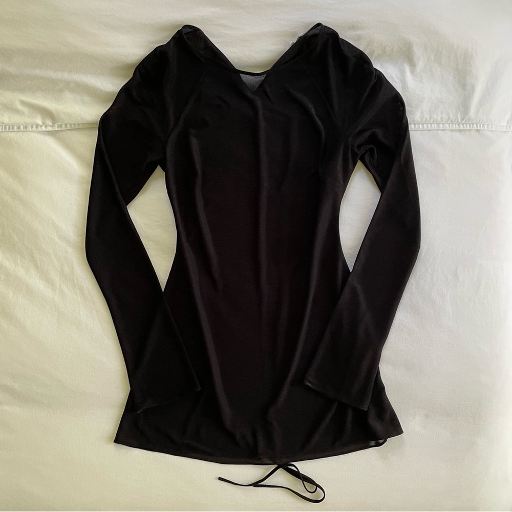 NWOT Mirror Palais Sheer Raglan Dress - Picture 2 of 4